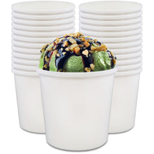 Load image into Gallery viewer, Disposable Soup Bowls Set 100pc Paper Bowls Bulk 12oz Food Containers