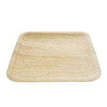 Load image into Gallery viewer, Palm Leaf Plates - 10 Inch Square Biodegradable Party Plates, 25 Pack