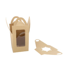 Load image into Gallery viewer, Single Cupcake Holders - 100 Pk Individual Cupcake Boxes with Inserts