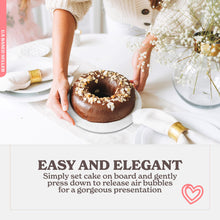 Load image into Gallery viewer, Round Cake Boards Bulk 12pk - 10 Inch Cake Drum White Smooth Edge