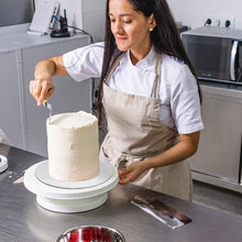 Load image into Gallery viewer, Round Cake Boards Bulk 12pk - 12 Inch Cake Drum White Smooth Edge