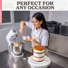 Load image into Gallery viewer, Round Cake Boards Bulk 12pk - 10 Inch Cake Drum White Pleated Edge