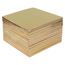 Load image into Gallery viewer, Cake Board 10 Inch 12pk Gold Cake Drum Cake Stands for Dessert Table