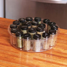Load image into Gallery viewer, Cabinet Lazy Susan Turntable Organizer - 1pc Clear Kitchen Turntable