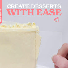 Load image into Gallery viewer, Acrylic Cake Disc 8.25in 2 Pack - Round Acrylic Disc Set - 1/8in Thick