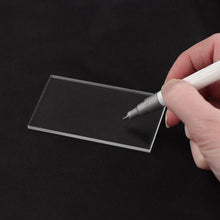 Load image into Gallery viewer, Acrylic Place Cards - 2 x 3.5IN Rectangle Acrylic Blanks, 20Pc