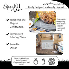 Load image into Gallery viewer, Acrylic Place Cards - 2 x 3.5IN Rectangle Acrylic Blanks, 20Pc