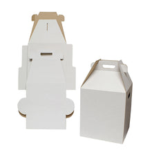 Load image into Gallery viewer, Disposable Cake Carrier Tall Cake Caddy 10x10 Cake Box 10-Pack