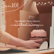 Load image into Gallery viewer, Disposable Cake Carrier Tall Cake Caddy 12x12 Cake Box 10-Pack