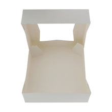 Load image into Gallery viewer, Easy Popup Pie Boxes with Window Pie Boxes 9x9x2.5 Inch White 15pk