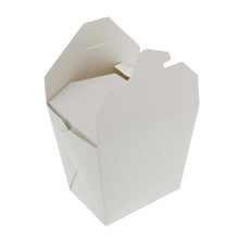 Load image into Gallery viewer, Chinese Take Out Boxes 16 oz Chinese Food Containers – White 50pk