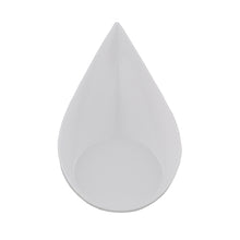 Load image into Gallery viewer, Tear Drop Catering Spoons, 4 Inch - White Appetizer Spoons, 100 Pack