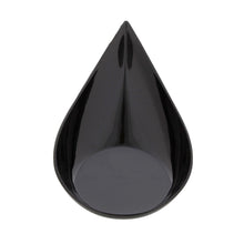 Load image into Gallery viewer, Tear Drop Catering Spoons, 4 Inch - Black Appetizer Spoons, 100 Pack