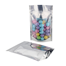 Load image into Gallery viewer, Aluminum Foil Bags Window Bag Foil Pouch Foil Pouches 100pk 3.9x5.9”