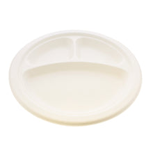 Load image into Gallery viewer, Biodegradable Bagasse Plates - 10in Sugarcane Dinner Plates, 125pk