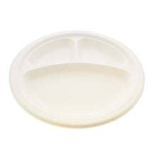 Load image into Gallery viewer, Biodegradable Bagasse Plates - 10in Sugarcane Dinner Plates, 500pk