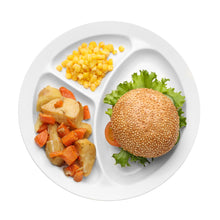 Load image into Gallery viewer, Biodegradable Bagasse Plates - 10in Sugarcane Dinner Plates, 500pk