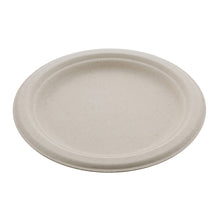 Load image into Gallery viewer, Bagasse Compostable Plates - 7in Sugarcane Dining Plates, 500pk