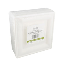 Load image into Gallery viewer, Bagasse Plates Compostable Plates 8 Inch White Paper Plates 100pk