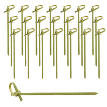 Load image into Gallery viewer, Bamboo Knotted Picks - 3.5IN Bamboo Martini Skewers Toothpicks, 1000pc