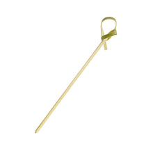Load image into Gallery viewer, Bamboo Knotted Picks - 3.5IN Bamboo Martini Skewers Toothpicks, 1000pc