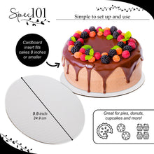 Load image into Gallery viewer, Spec101 Square Cake Boxes with Window - 15pk White Cake Boxes