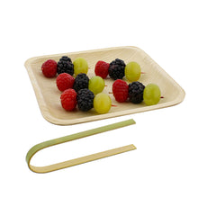Load image into Gallery viewer, Bamboo Toaster Tongs, Disposable - Toaster Tongs Bamboo 200pk 3.9in