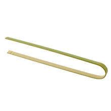 Load image into Gallery viewer, Bamboo Toaster Tongs, Disposable - Toaster Tongs Bamboo 10pk 6.3in
