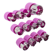 Load image into Gallery viewer, Vegetable Chopper 12 Mini Flower Animal and Shape Food Chopper Pieces