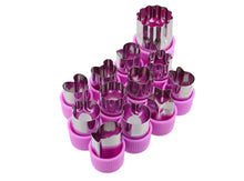 Load image into Gallery viewer, Vegetable Chopper 12 Mini Flower Animal and Shape Food Chopper Pieces