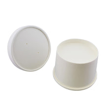 Load image into Gallery viewer, 8 Ounce Cups with Lids – 50 Pack Disposable To Go Containers with Lids
