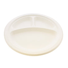 Load image into Gallery viewer, Biodegradable Bagasse Plates - 10in Sugarcane Dinner Plates, 125pk
