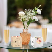 Load image into Gallery viewer, Mini Cupcake Holders - 50 Pk Individual Cupcake Boxes with Inserts

