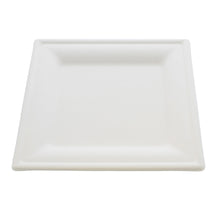 Load image into Gallery viewer, Bagasse Plates Compostable Plates 8 Inch White Paper Plates 100pk
