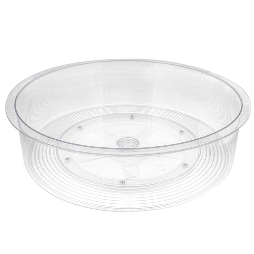 Cabinet Lazy Susan Turntable Organizer - 1pc Clear Kitchen Turntable